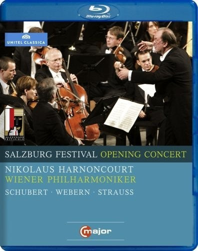 Salzburg Festival Opening Concert 2009 -- Schubert / Harnoncourt / Vienna Philharmonic Orch, Blu-ray
