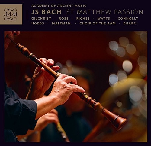 ST. Matthew Passion -- Bach,J.S. / Aam / Choir Of The Aam / Egarr, CD