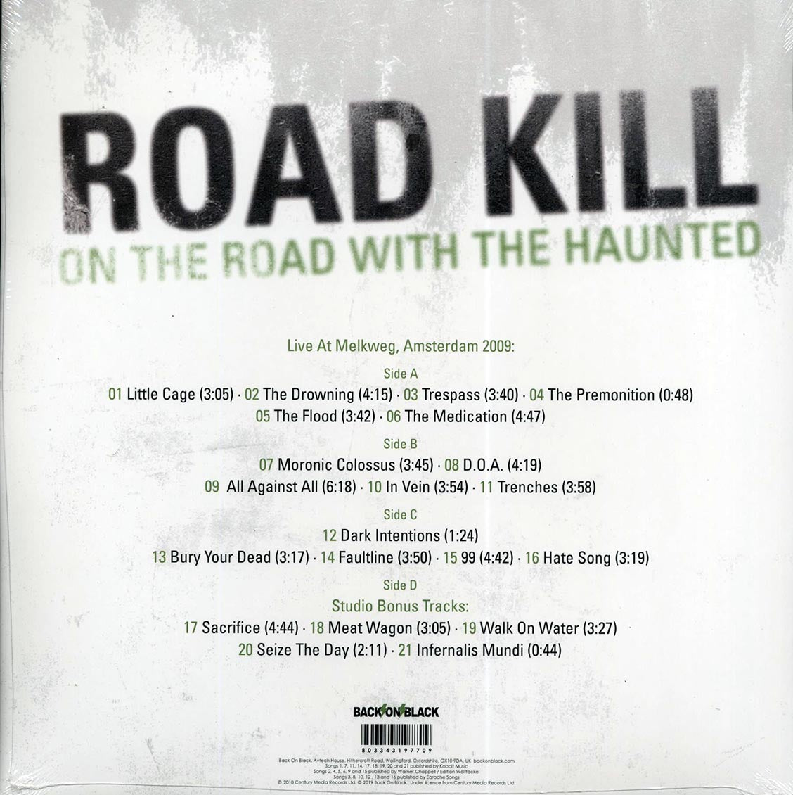 The Haunted - Road Kill (2xLP) - Vinyl LP, LP