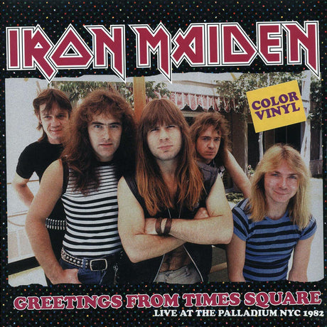 Iron Maiden - Greetings From Times Square: Live At The Palladium NYC 1982 (colored vinyl) - Vinyl LP, LP