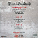 Black Sabbath - Paranoid In Hartford Volume 1: Live At Hartford Civic Center, Hartford Connecticut August 10th 1980 (red vinyl) - Vinyl LP, LP