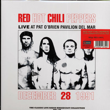 Red Hot Chili Peppers - Live At Pat O'Brien Pavilion Del Mar December 28 1991 (180g) (red vinyl) - Vinyl LP, LP