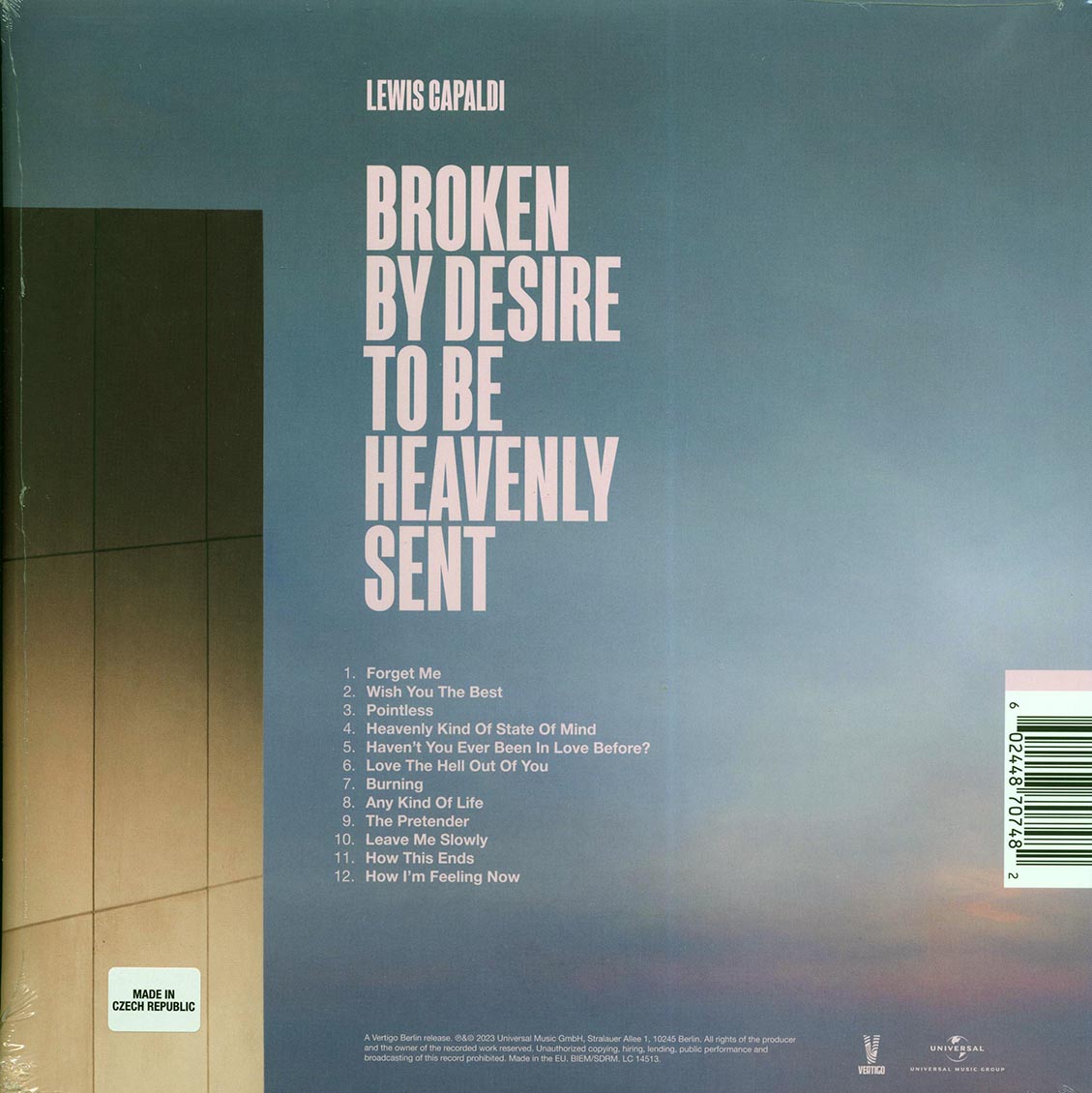 Lewis Capaldi - Broken By Desire To Be Heavenly Sent - Vinyl LP, LP