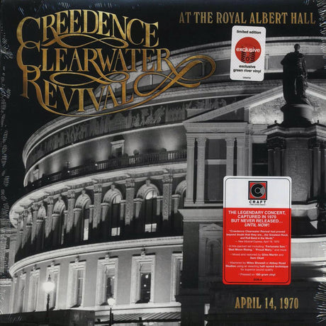 Creedence Clearwater Revival - At The Royal Albert Hall, April 14, 1970 (green vinyl) - Vinyl LP, LP