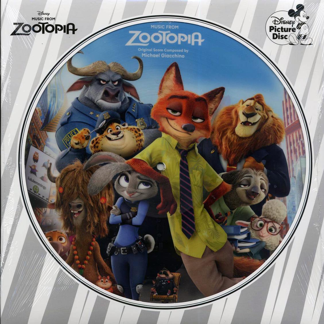 Michael Giacchino - Music From Zootopia: Original Score (die-cut jacket) (picture disc) - Vinyl LP
