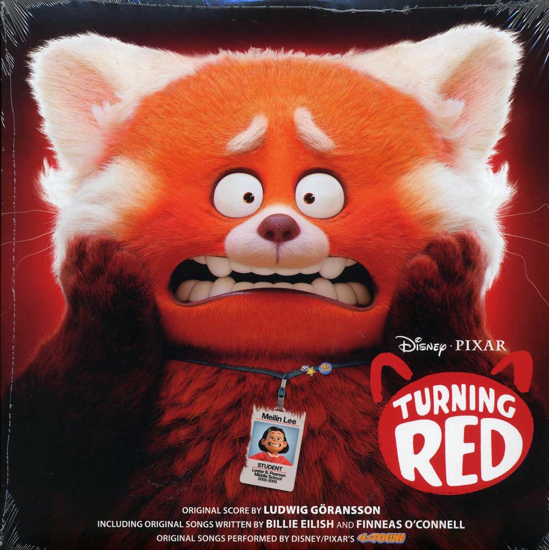 Ludwig Goransson, 4 Town - Turning Red: Original Motion Picture Soundtrack (2xLP) - Vinyl LP