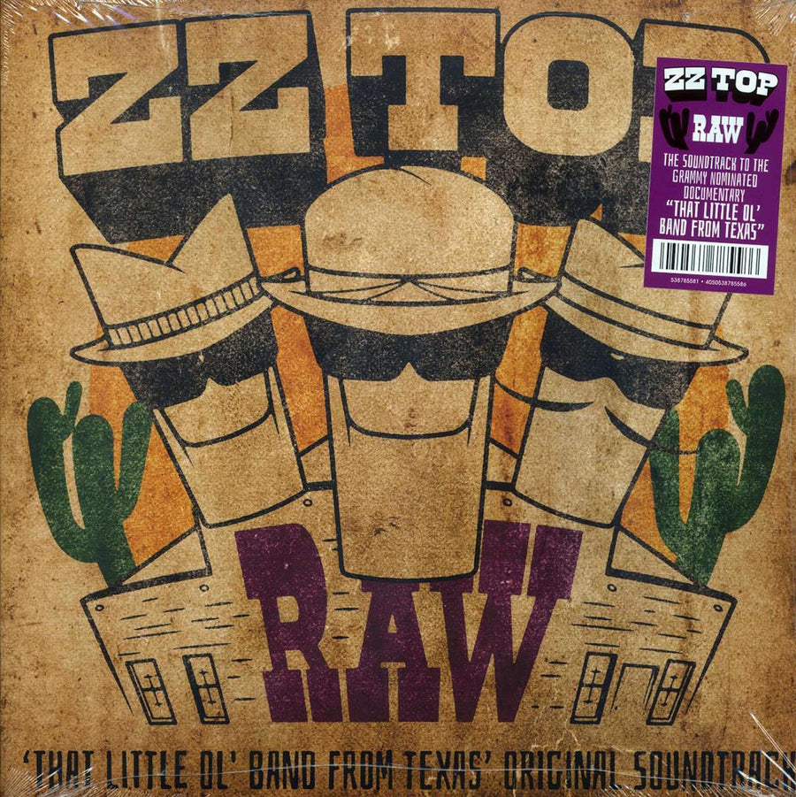 ZZ Top - Raw: That Little Ol' Band From Texas Original Soundtrack - Vinyl LP, LP