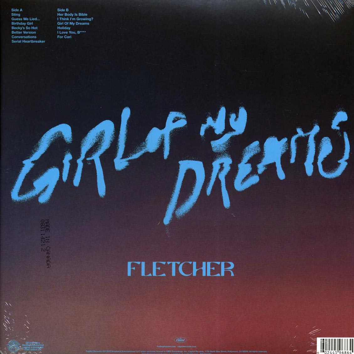 Fletcher - Girl Of My Dreams (ltd. ed.) (pink vinyl) - Vinyl LP, LP