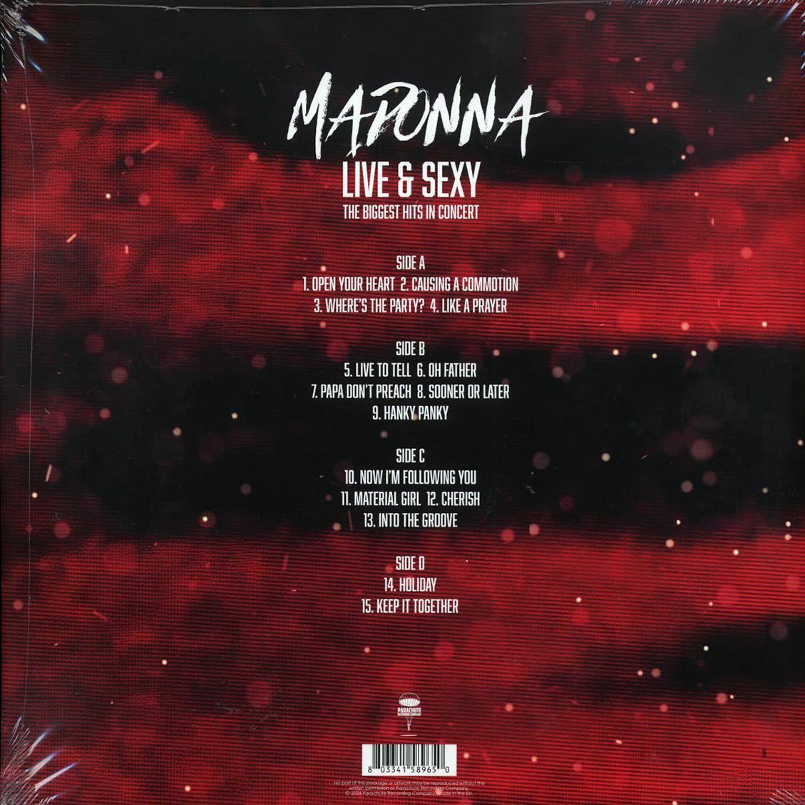 Madonna - Live & Sexy (ltd. ed.) (2xLP) (pink vinyl) - Vinyl LP, LP