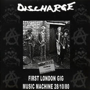 Discharge - First London Gig: Music Machine 28/10/80 (ltd. ed.) (clear vinyl) - Vinyl LP
