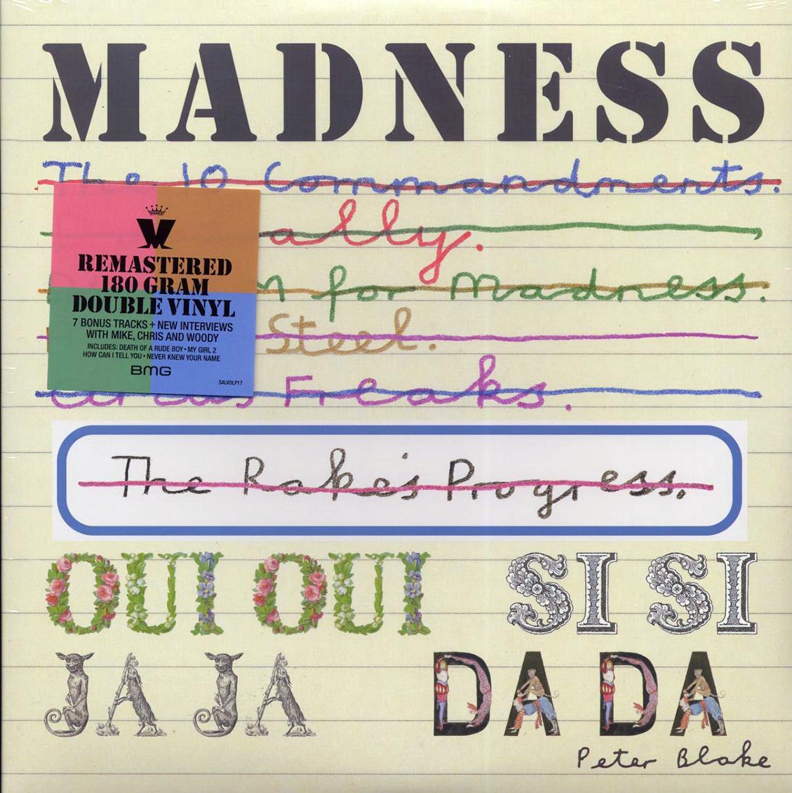 Madness - Oui Oui Si Si Ja Ja Da Da (+7 bonus tracks) (2xLP) (180g) (remastered) - Vinyl LP