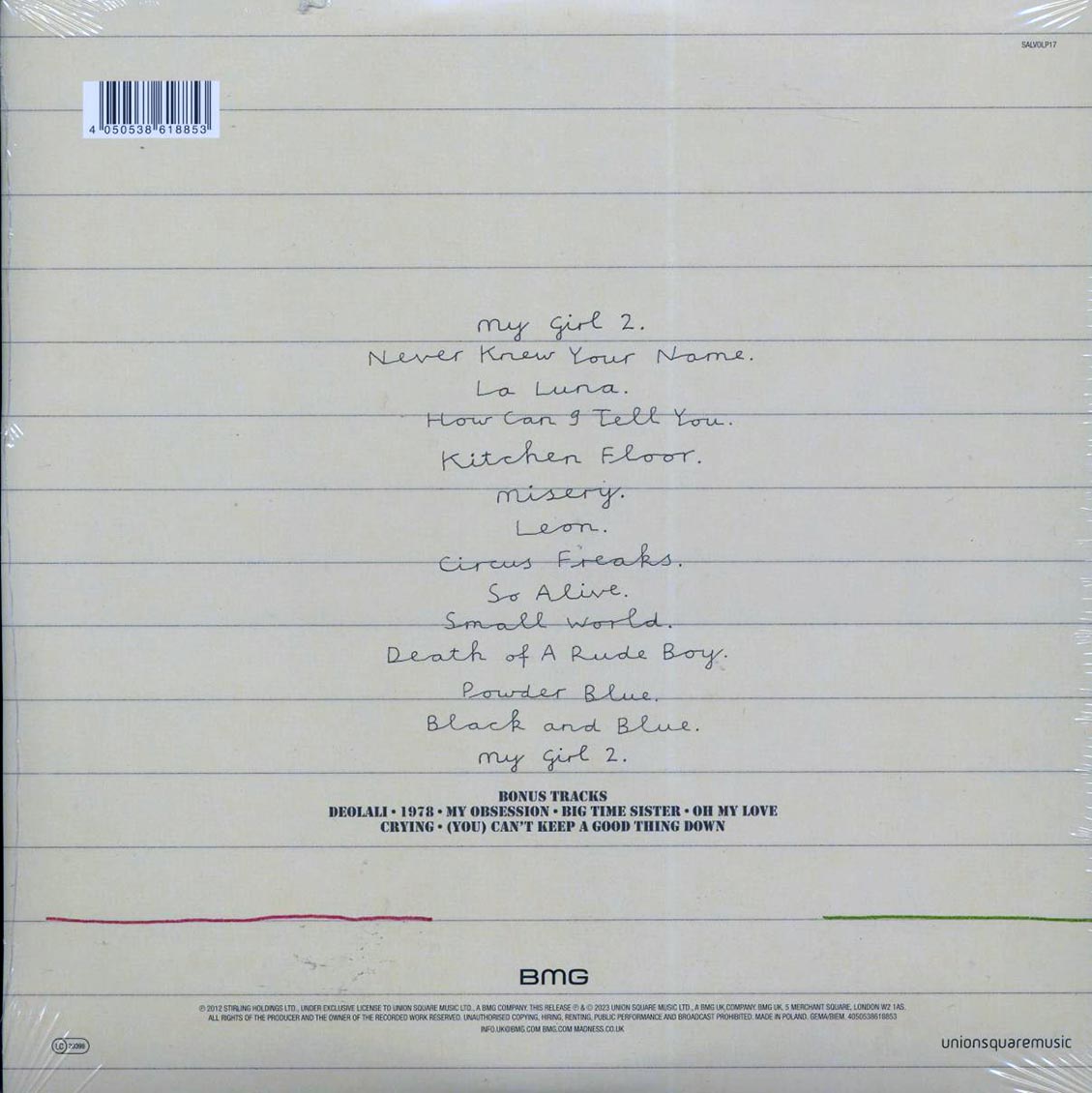 Madness - Oui Oui Si Si Ja Ja Da Da (+7 bonus tracks) (2xLP) (180g) (remastered) - Vinyl LP, LP