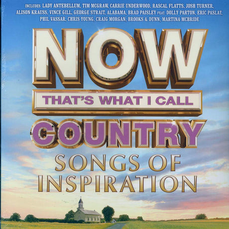 George Strait, Vince Gill, Lady Antebellum, Tim McGraw, Carrie Underwood, Etc. - Now That's What I Call Country: Songs Of Inspiration (2xLP) - Vinyl LP, LP