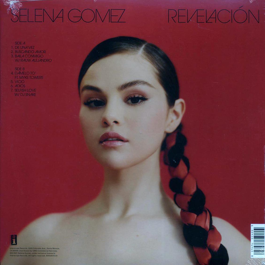 Selena Gomez - Revelacion - Vinyl LP, LP