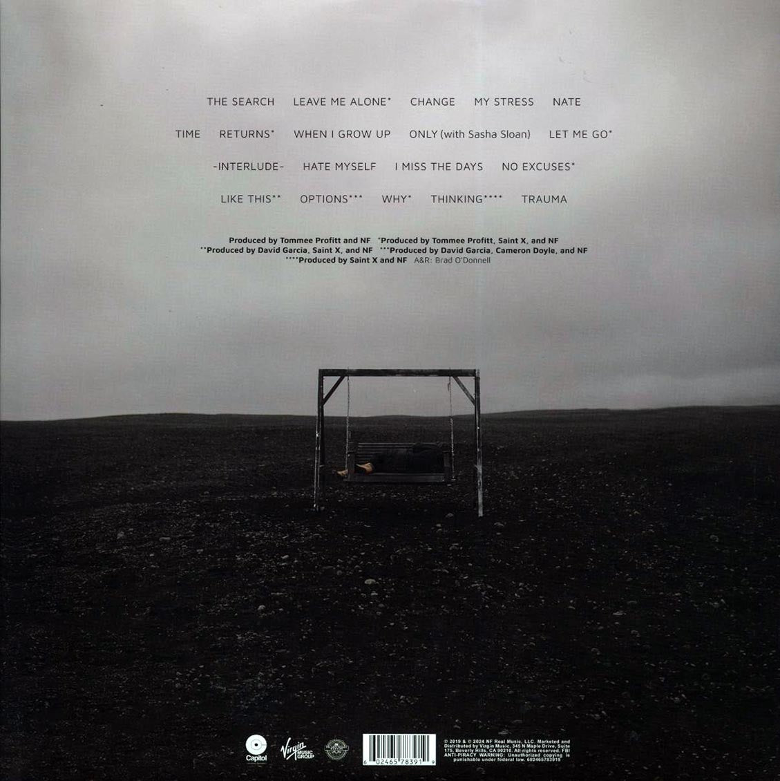 NF - The Search (5th Anniv. Ed.) (ltd. ed.) (2xLP) (white vinyl) - Vinyl LP, LP