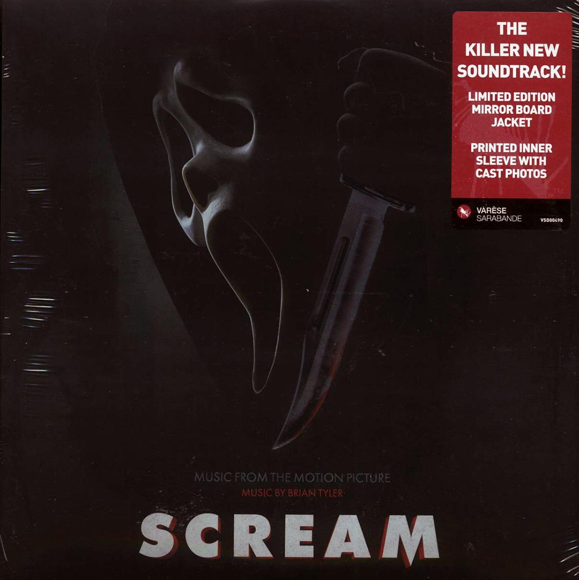 Brian Tyler - Scream: Music From The Motion Picture (ltd. ed.) (mirror board jacket) - Vinyl LP