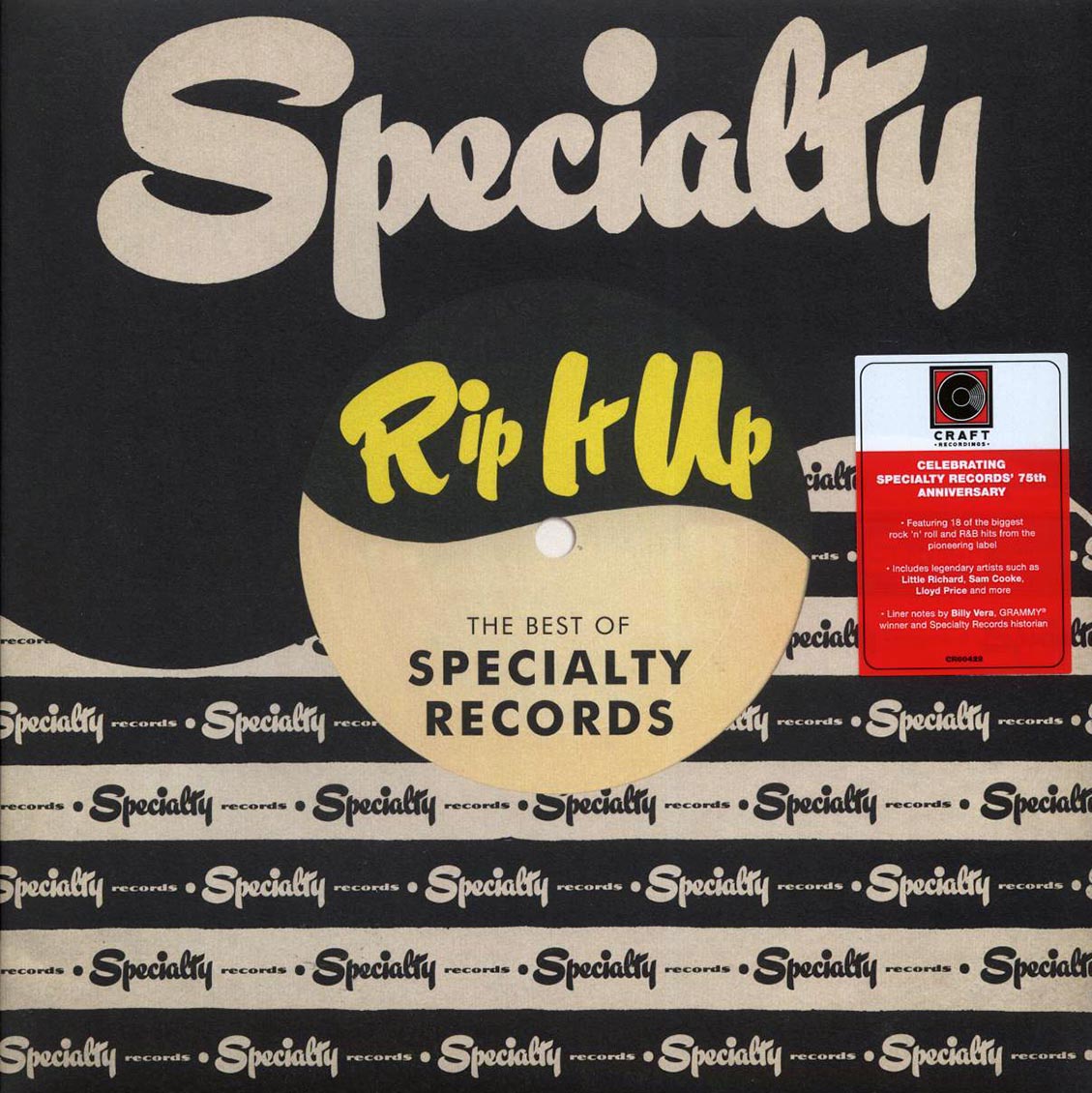 Little Richard, Lloyd Price, Joe Liggins, Roy Milton, Sam Cooke, Etc. - Rip It Up: The Best Of Specialty Records - Vinyl LP