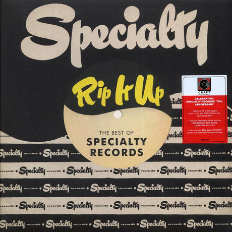Little Richard, Lloyd Price, Joe Liggins, Roy Milton, Sam Cooke, Etc. - Rip It Up: The Best Of Specialty Records - Vinyl LP, LP