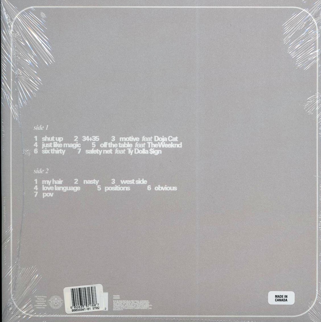 Ariana Grande - Positions (ltd. ed.) (green vinyl) - Vinyl LP, LP