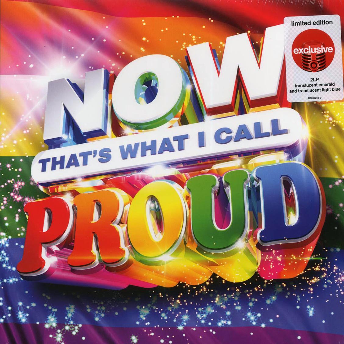 Queen, George Michael, Indigo Girls, Lil Nas X, Etc. - Now That's What I Call Proud (ltd. ed.) (2xLP) (emerald/light blue vinyl) - Vinyl LP