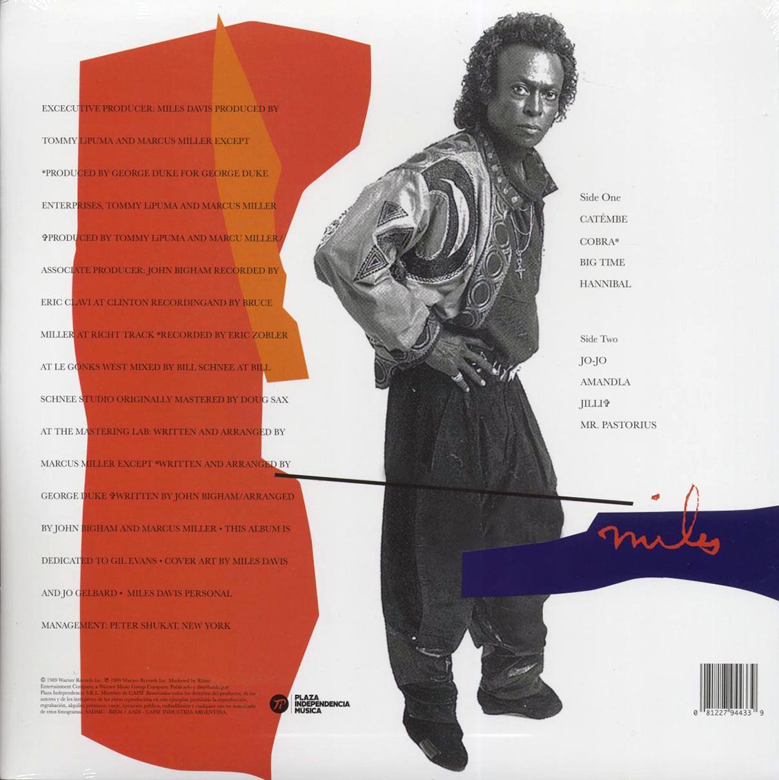 Miles Davis - Amandla - Vinyl LP, LP