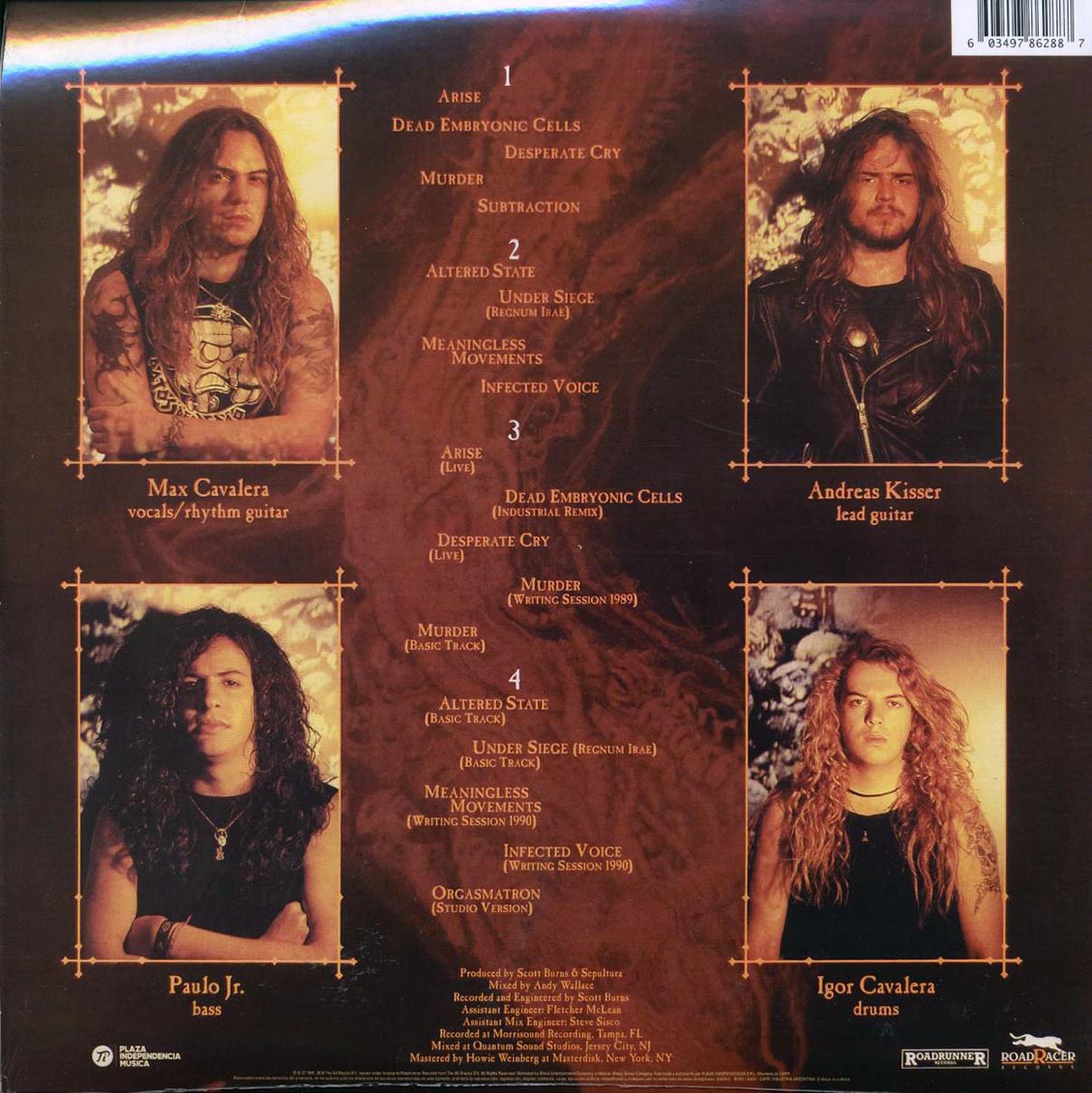 Sepultura - Arise (2xLP) - Vinyl LP, LP