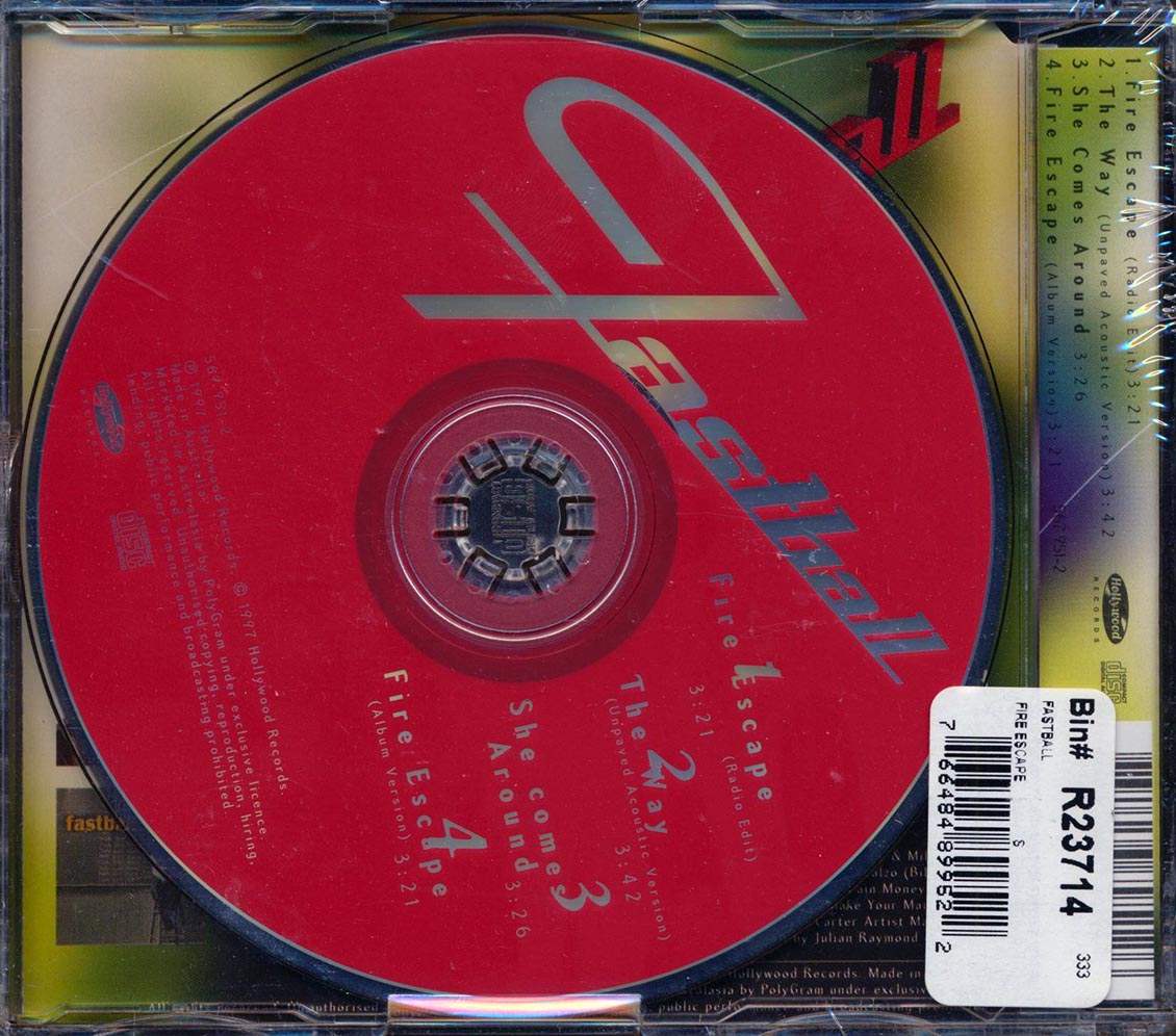 Fastball - Fire Escape - CD, CD