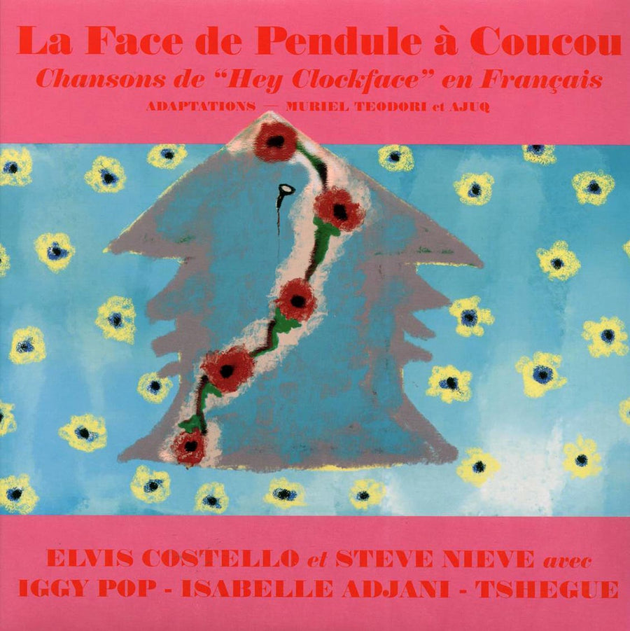 Elvis Costello Et Steve Nieve - La Face De Pendule A Coucou (Reimaging Of Hey Clockface In A French Style) (ltd. ed.) (neon coral vinyl) - Vinyl LP, LP