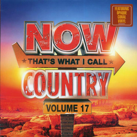 Chris Stapleton, Jordan Davis, Luke Combs, Morgan Wallen, Etc. - Now That's What I Call Country Volume 17 (coral vinyl) - Vinyl LP, LP
