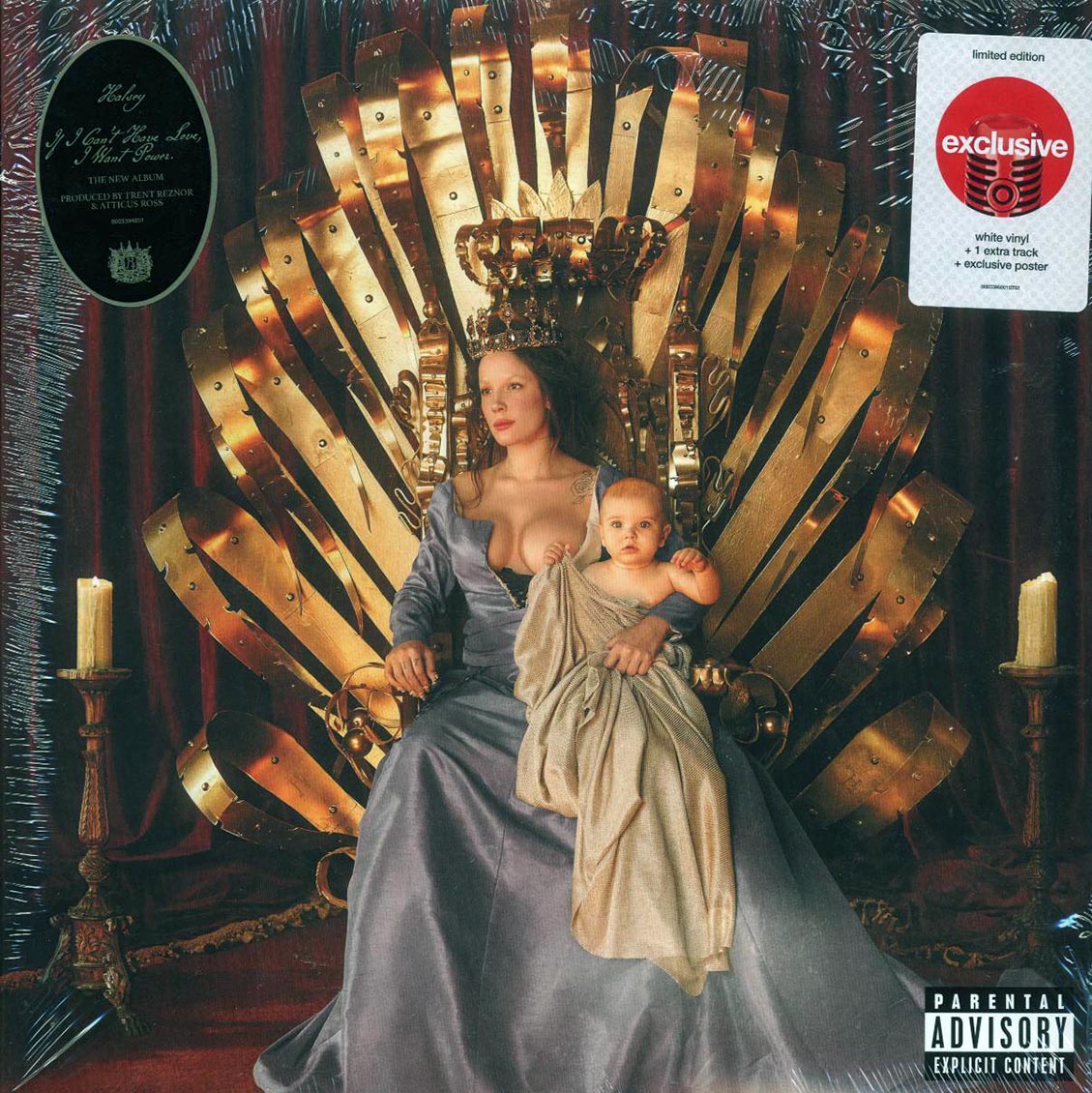 Halsey - If I Can't Have Love, I Want Power (+bonus track) (ltd. ed.) (white vinyl) - Vinyl LP