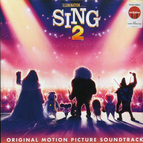Elton John, Billie Eilish, U2, Halsey, Etc. - Sing 2: Original Motion Picture Soundtrack (ltd. ed.) (2xLP) (purple marble) - Vinyl LP, LP