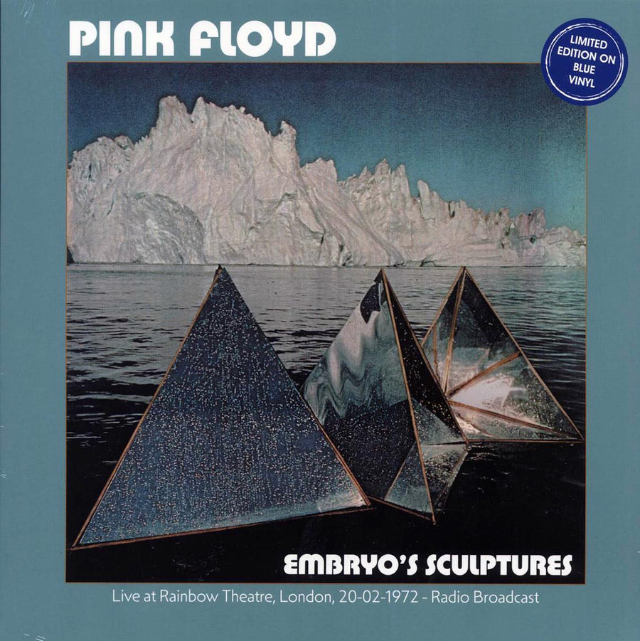 Pink Floyd - Embryo's Sculptures: Live At Rainbow Theatre, London, 20-02-1972 (blue vinyl) -- LP