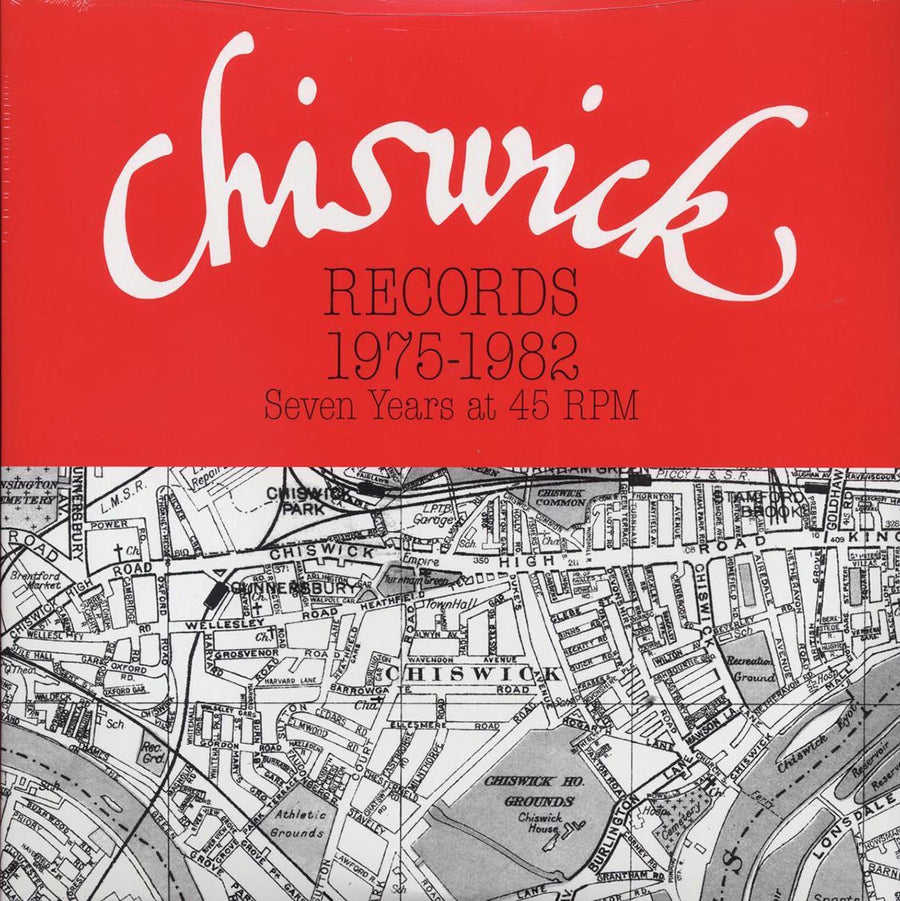 The Damned, Motorhead, The Meteors, Johnny Moped, Etc. - Chiswick Records 1973-1982: Seven Years At 45 RPM (50th Anniv. Ed.) (ltd. 500 copies made) (3xLP) - Vinyl LP, LP