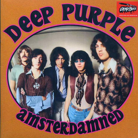 Deep Purple - Amsterdamned: Live At The Paradiso, Amsterdam 1969 (ltd. 300 copies made) (orange vinyl) - Vinyl LP, LP