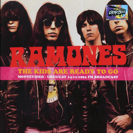 The Ramones - The Kids Are Ready To Go: Montevideo, Uruguay 14-11-1994 (ltd. 300 copies made) (splatter vinyl) - Vinyl LP, LP