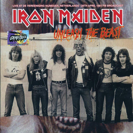 Iron Maiden - Unleash The Beast: Live At De Vereeniging Nijmegen, Netherlands 28th April 1981 FM Broadcast (ltd. 300 copies made) (splatter vinyl) - Vinyl LP, LP