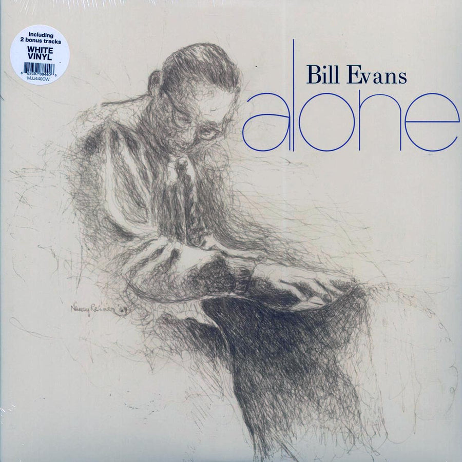 Bill Evans - Alone (+2 bonus tracks) (white vinyl) - Vinyl LP, LP