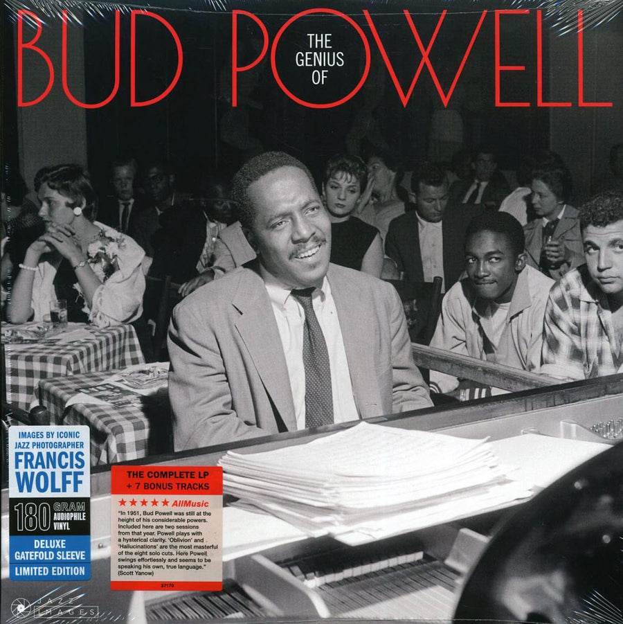 Bud Powell - The Genius Of Bud Powell (+7 bonus tracks) (ltd. ed.) (180g) - Vinyl LP, LP