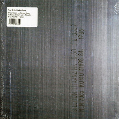 New Order - Brotherhood - Vinyl LP, LP