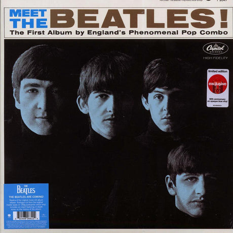 The Beatles - Meet The Beatles! (60th Anniv. Ed.) (mono) (ltd. ed.) (180g) (opaque blue vinyl) - Vinyl LP, LP