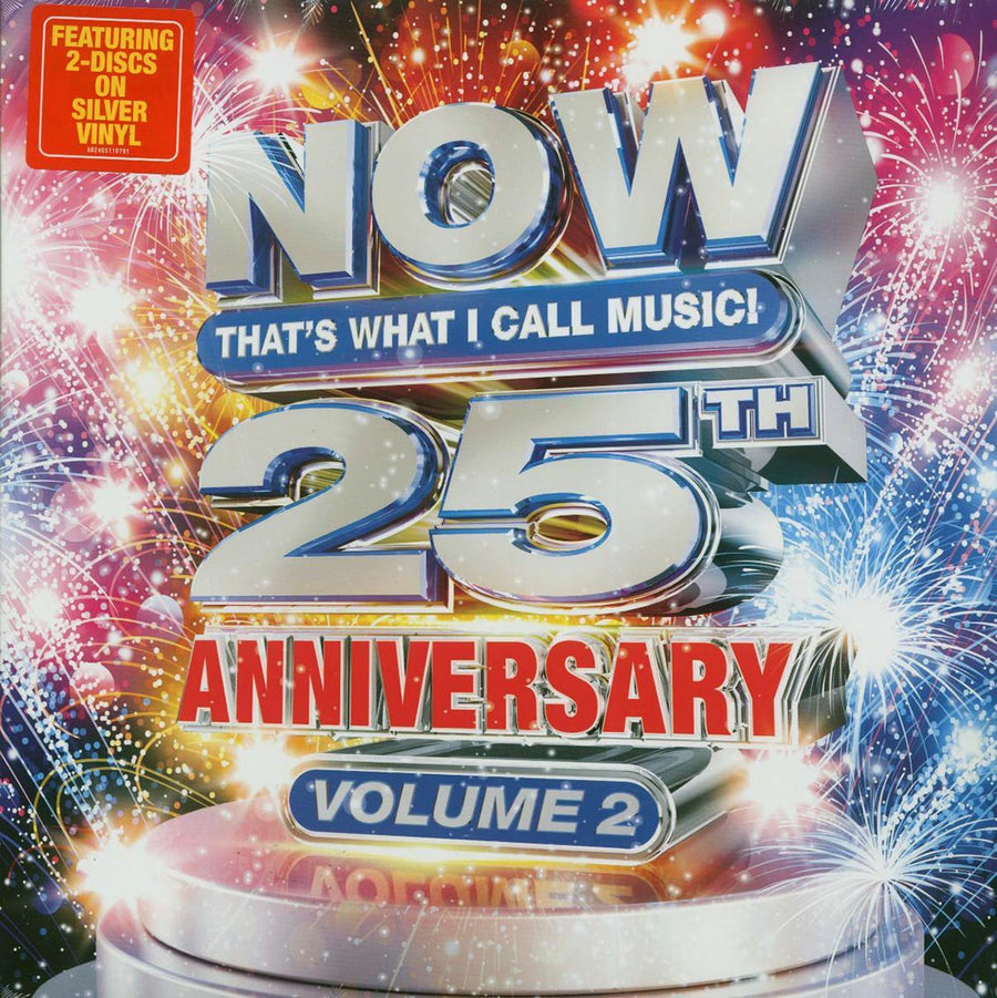 Dua Lupa, Nicki Minaj, Katy Perry, Olivia Rodrigo, Imagine Dragons, Etc. - Now That’s What I Call Music! 25th Anniversary Volume 2 (2xLP) (silver vinyl) - Vinyl LP, LP