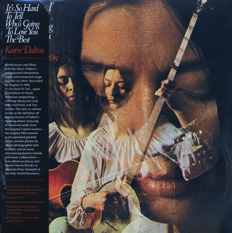 Karen Dalton - It's So Hard To Tell Who's Going To Love You The Best (RTI press) - Vinyl LP, LP