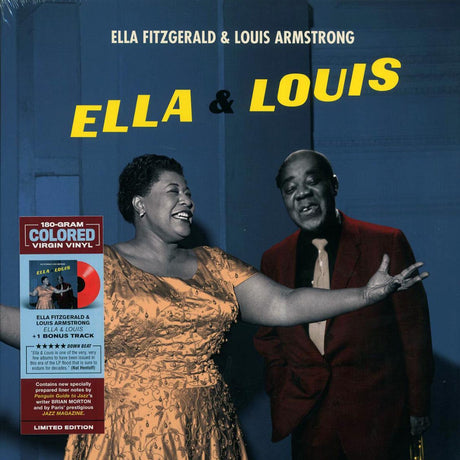Ella Fitzgerald, Louis Armstrong - Ella & Louis (+bonus track) (180g) (red vinyl) - Vinyl LP, LP