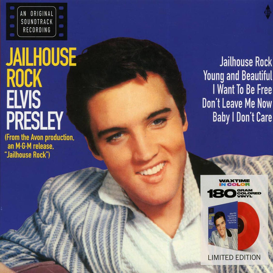 Elvis Presley - Jailhouse Rock (+4 bonus tracks) (180g) (red vinyl) - Vinyl LP, LP