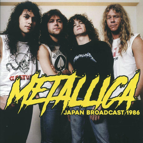 Metallica - Japan Broadcast 1986 (2xLP) (yellow vinyl) - Vinyl LP, LP