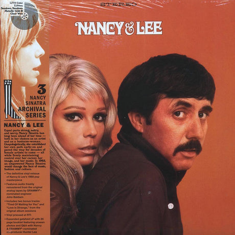 Nancy Sinatra, Lee Hazlewood - Nancy & Lee (+2 bonus tracks) (gold/clear vinyl) (RTI press) - Vinyl LP, LP
