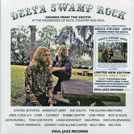Lynyrd Skynyrd, Barefoot Jerry, The Allman Brothers, Link Wray, Dan Penn, Etc. - Delta Swamp Rock: Sounds From The South At The Crossroads Of Rock, Country And Soul (2xLP) - Vinyl LP, LP