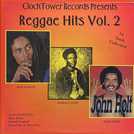 Bob Marley, Horace Andy, John Holt, The Ethiopians, Barry Brown, Etc. - Clocktower Records Presents Reggae Hits Volume 2 - Vinyl LP, LP