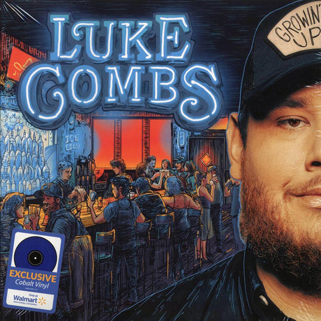Luke Combs - Growin' Up (cobalt vinyl) - Vinyl LP, LP