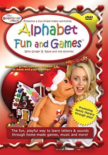 Gingerbread House Alphabet Fun & Game -- MRS Gingerbread, DVD